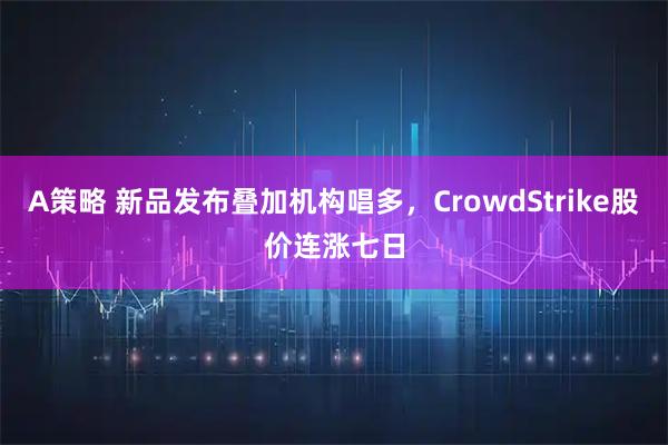 A策略 新品发布叠加机构唱多，CrowdStrike股价连涨七日